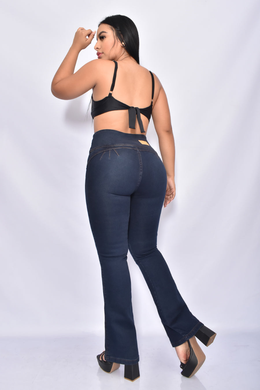 JEAN FAJA BOTA ANCHA  REF F069