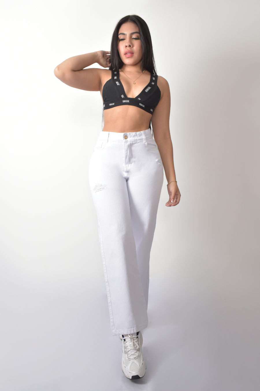 JEAN PALAZZO COLOR BLANCO REF 3386