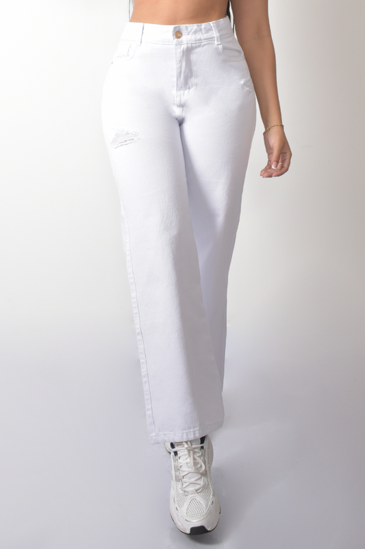 JEAN PALAZZO COLOR BLANCO REF 3386